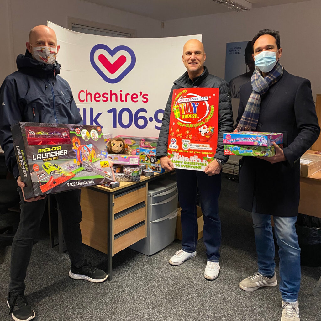 Christmas Campaign: Cheshire's Silk FM Toy Appeal