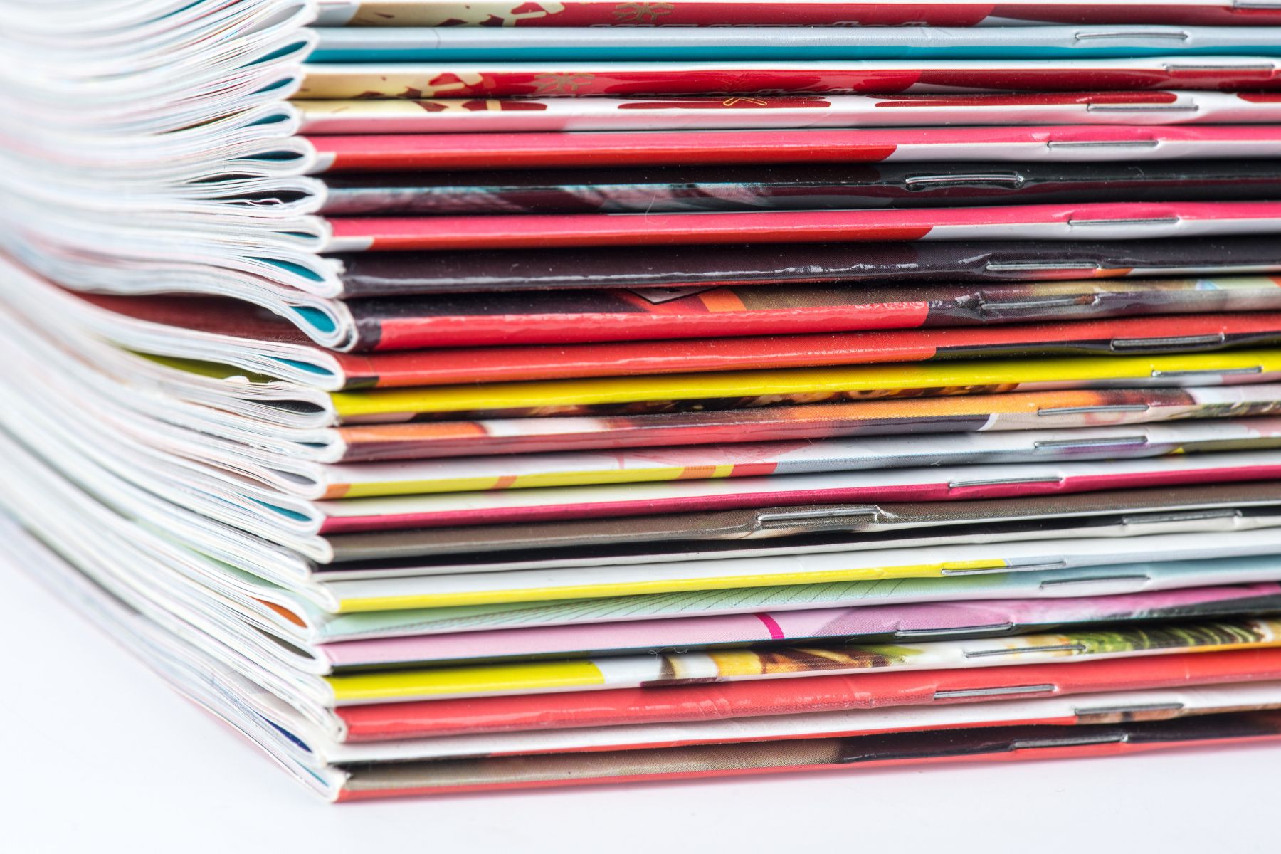 An image of magazines, to reflect the blog title: How to get featured in HR publications