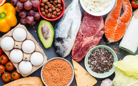 An image of healthy and nutritious food options